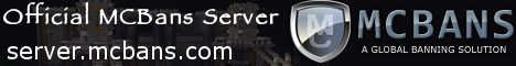 Official MCBans Server banner