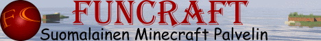 Funcraft serveri FIN banner