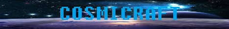 CosmiCraft banner