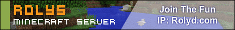 Rolys Minecraft banner