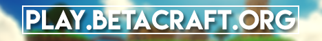 Betacraft NetWork banner