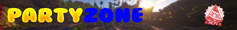Minecraft Partyzone banner