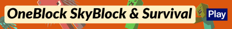 Oneblock Skyblock banner