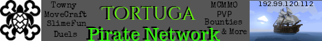 Tortuga Pirate Network banner