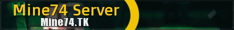 Mine74 Server banner