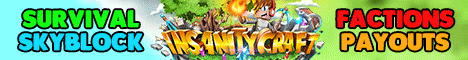 InsanityCraft banner