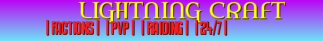 LightningCraft 24/7 banner