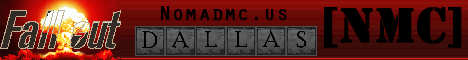 Nomad MC (Fallout Dallas) banner